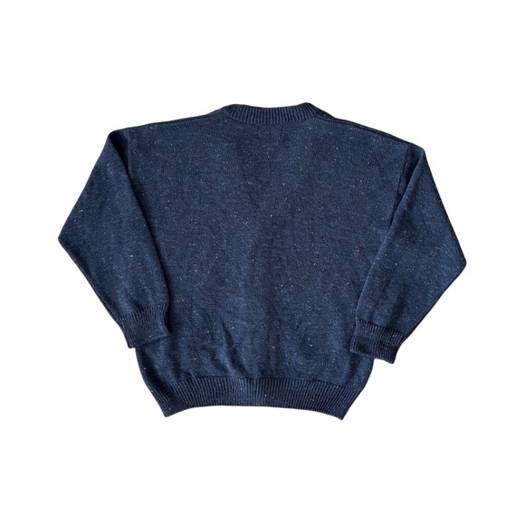 Vintage Polo Club Ralph Lauren Cardigan Sweater Size M Lana Wool Classic Italy - Picture 2 of 9